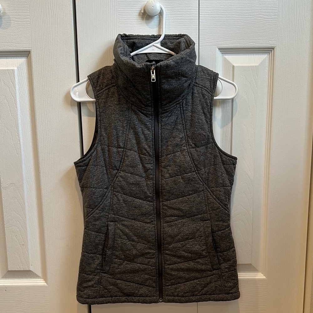 The north face Gray Quilted Vest